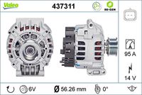 VALEO 437311 - Alternador - VALEO RE-GEN REMANUFACTURED