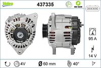 VALEO 437335 - Alternador - VALEO RE-GEN REMANUFACTURED