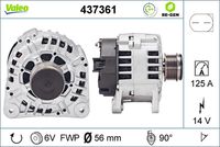 VALEO 437361 - Alternador - VALEO RE-GEN REMANUFACTURED