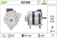 VALEO 437390 - Alternador - VALEO RE-GEN REMANUFACTURED