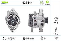 VALEO 437414 - Alternador - VALEO RE-GEN REMANUFACTURED