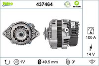 VALEO 437464 - Alternador - VALEO RE-GEN REMANUFACTURED