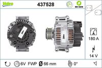 VALEO 437528 - Alternador - VALEO RE-GEN REMANUFACTURED