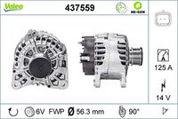 VALEO 437559 - Alternador - VALEO RE-GEN REMANUFACTURED