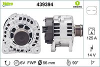 VALEO 439394 - Alternador - VALEO ORIGINS NEW OE TECHNOLOGY