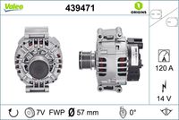 VALEO 439471 - Alternador - VALEO ORIGINS NEW OE TECHNOLOGY