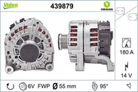 VALEO 439879 - Alternador - VALEO ORIGINS NEW OE TECHNOLOGY