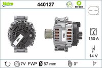 VALEO 440127 - Alternador - VALEO RE-GEN REMANUFACTURED