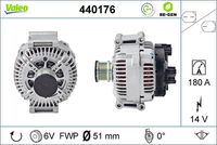 VALEO 440176 - Alternador - VALEO RE-GEN REMANUFACTURED