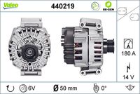 VALEO 440219 - Alternador - VALEO RE-GEN REMANUFACTURED