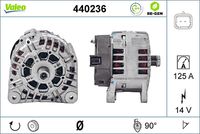 VALEO 440236 - Alternador - VALEO RE-GEN REMANUFACTURED