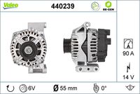 VALEO 440239 - Alternador - VALEO RE-GEN REMANUFACTURED