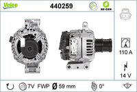 VALEO 440259 - Alternador - VALEO RE-GEN REMANUFACTURED