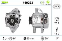 VALEO 440293 - Alternador - VALEO RE-GEN REMANUFACTURED