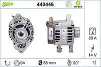 VALEO 440446 - Alternador - VALEO RE-GEN REMANUFACTURED