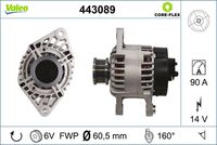 VALEO 443089 - Alternador - VALEO CORE-FLEX