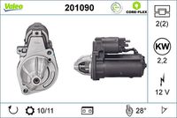 VALEO 201090 - Motor de arranque - VALEO CORE-FLEX