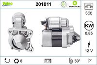 VALEO 201011 - Motor de arranque - VALEO CORE-FLEX