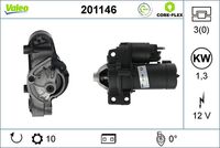 VALEO 201146 - Motor de arranque - VALEO CORE-FLEX