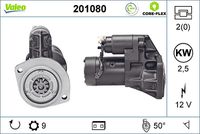 VALEO 201080 - Motor de arranque - VALEO CORE-FLEX