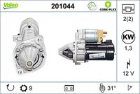 VALEO 201044 - Motor de arranque - VALEO CORE-FLEX