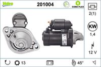 VALEO 201004 - Motor de arranque - VALEO CORE-FLEX