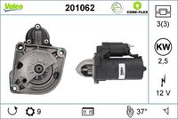 VALEO 201062 - Motor de arranque - VALEO CORE-FLEX