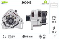 VALEO 200043 - Alternador