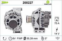 VALEO 200227 - Alternador - VALEO CORE-FLEX