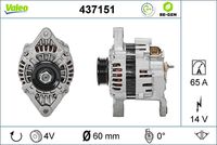 VALEO 437151 - Alternador - VALEO RE-GEN REMANUFACTURED