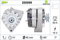 VALEO 200099 - Alternador - VALEO CORE-FLEX