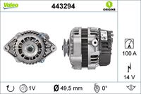 VALEO 443294 - Alternador - VALEO ORIGINS NEW OE TECHNOLOGY