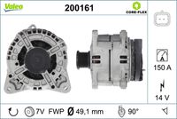 VALEO 200161 - Alternador - VALEO CORE-FLEX