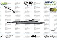 VALEO 574154 - Limpiaparabrisas - SILENCIO CONVENTIONAL SINGLE