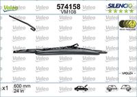 VALEO 574158 - Limpiaparabrisas - SILENCIO CONVENTIONAL SINGLE