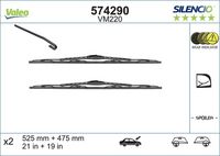 VALEO 574290 - Limpiaparabrisas - SILENCIO CONVENTIONAL SET