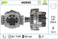 VALEO 440945 - Alternador - VALEO RE-GEN REMANUFACTURED