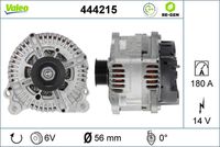 VALEO 444215 - Alternador - VALEO RE-GEN REMANUFACTURED