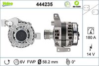 VALEO 444235 - Alternador - VALEO RE-GEN REMANUFACTURED