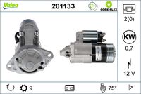 VALEO 201133 - Motor de arranque - VALEO CORE-FLEX