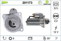 VALEO 201173 - Motor de arranque - VALEO CORE-FLEX