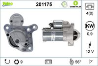 VALEO 201175 - Motor de arranque - VALEO CORE-FLEX