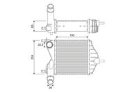 VALEO 817882 - Radiador de aire de admisión