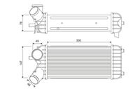 VALEO 818365 - Radiador de aire de admisión