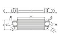 VALEO 818370 - Radiador de aire de admisión