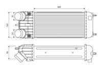 VALEO 818385 - Radiador de aire de admisión