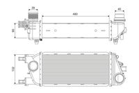 VALEO 818388 - Radiador de aire de admisión