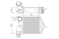 VALEO 818726 - Radiador de aire de admisión