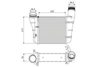 VALEO 818757 - Radiador de aire de admisión