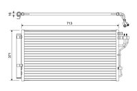 VALEO 822667 - Condensador, aire acondicionado